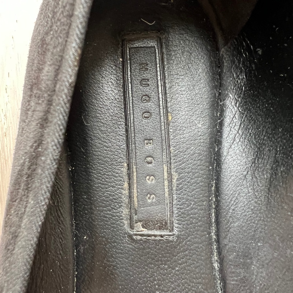 Leather Hugo Boss Flats